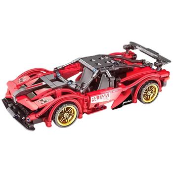 Конструктор Maya Toys Суперкар червоний 488 деталей (6902241808763) - купити, ціни на Auchan - фото 1