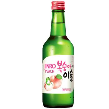 Jinro Peach Soju 13% 0.35l