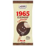 Морозиво ескімо Лімо 1965 Пломбір Junior в шоколадній глазурі 65г