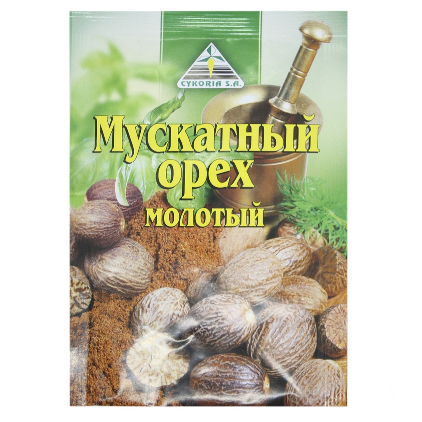 

Приправа Cykoria S.A. Мускатный орех молотый 15г