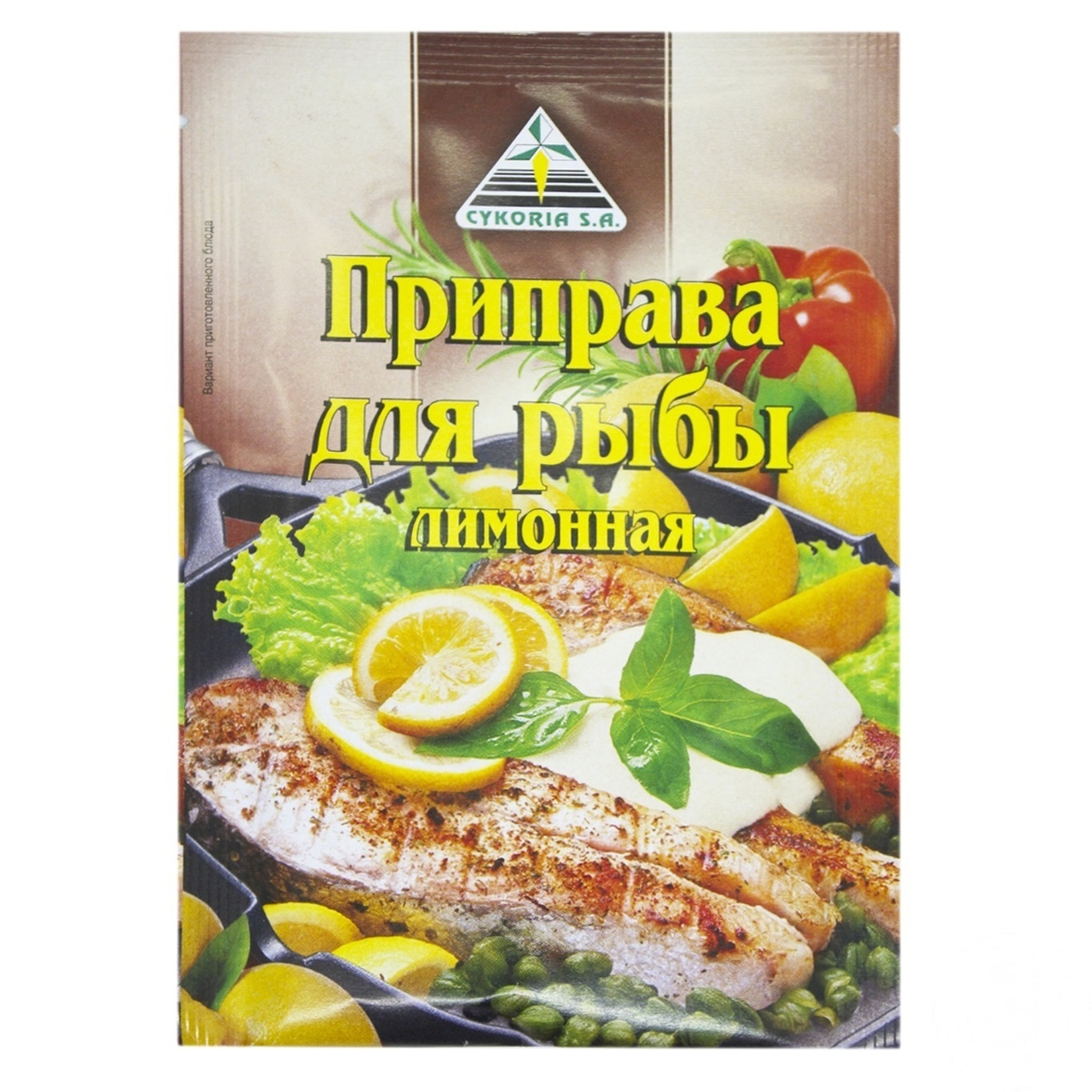 

Приправа Cykoria S.A. для рыбы лимонная 30г