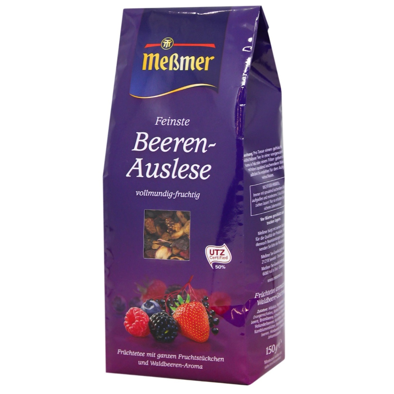 

Чай фруктовый Messmer лесные ягоды 150г