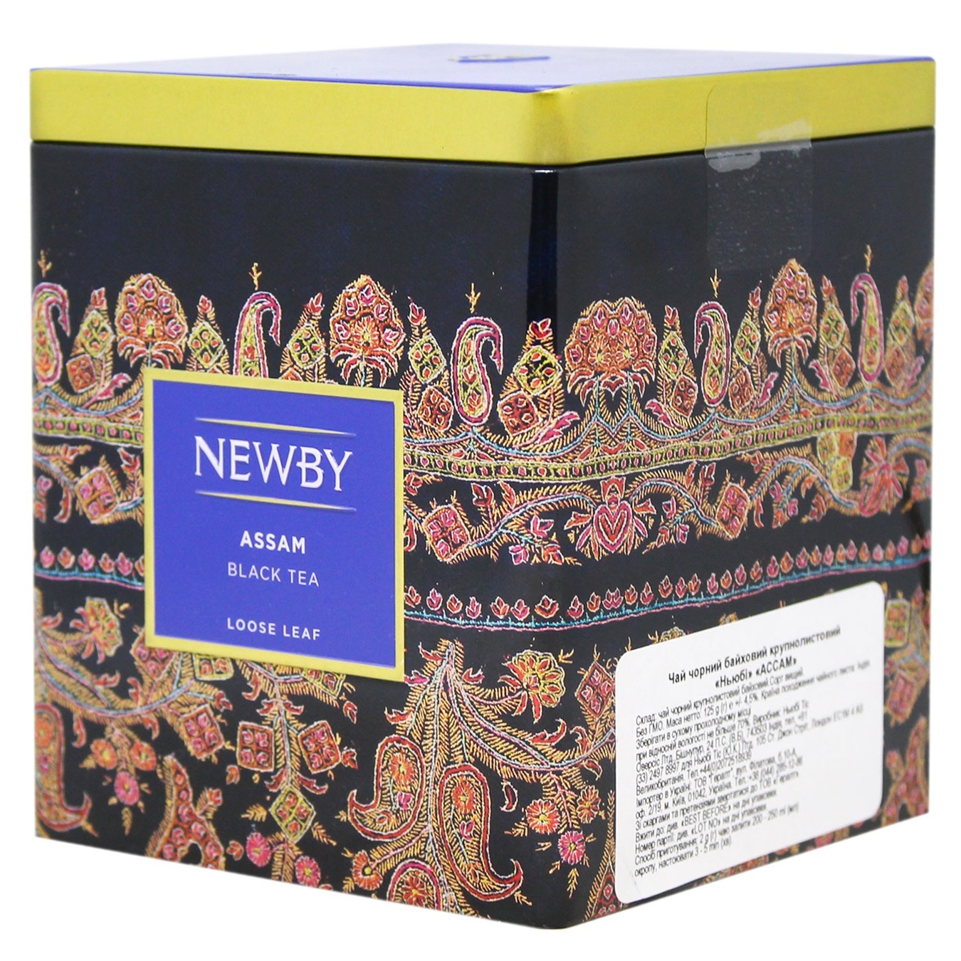 

Чай Newby Assam черный 125г