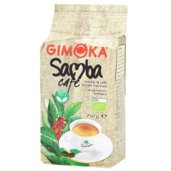 Кофе Gimoka Samba Bio жареный молотый 250г