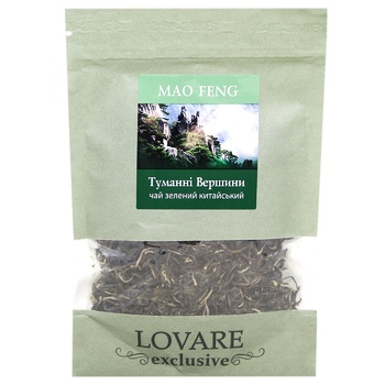 Lovare Mao Feng Chinese Green Tea 35g - buy, prices for MegaMarket - photo 1