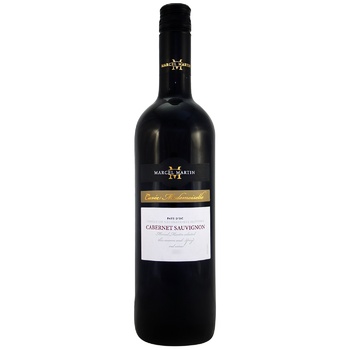 Вино Marcel Martin Cabernet Sauvignon красное сухое 13% 0,75л - купить, цены на За Раз - фото 1