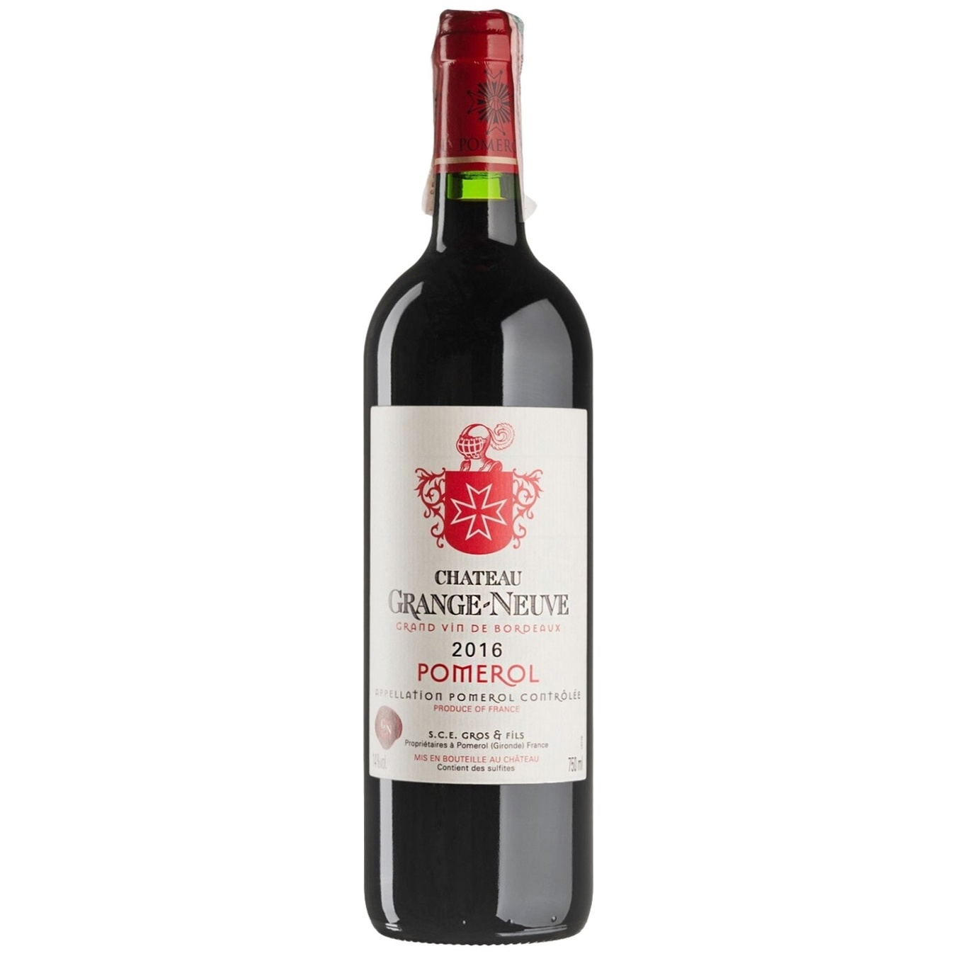 

Вино Chateau Grange-Neuve красное сухое 13% 0,75л