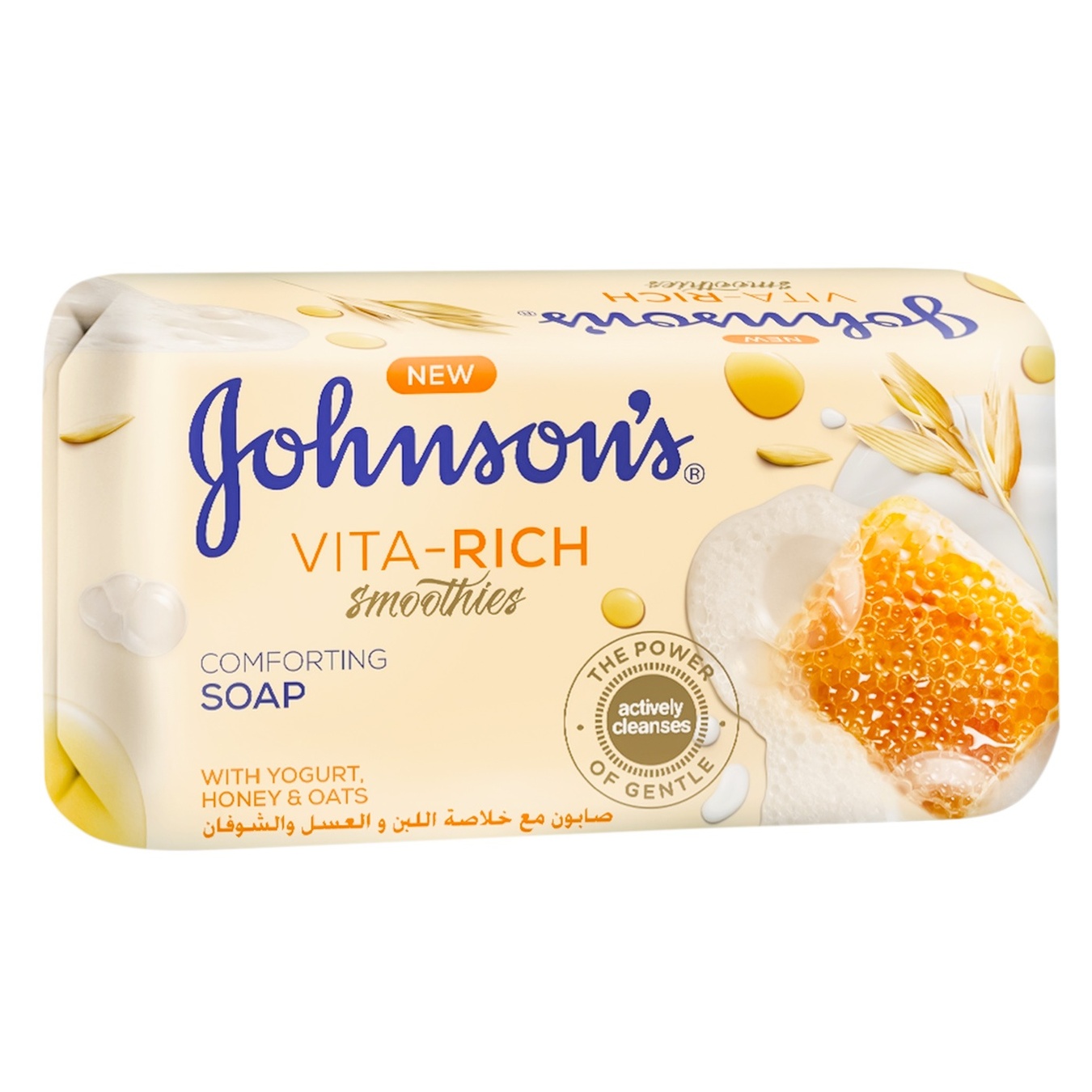 

Мыло Johnson's Vita-Rich Йогурт смузи с медом и овсом 125г