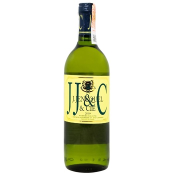 J. Jencquel & Cie Semi-dry White Wine 11% 0.75l - buy, prices for NOVUS - photo 1