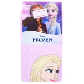 Носки детские Disney Frozen р.31-34 фиолетовый - купить, цены на КОСМОС - фото 1