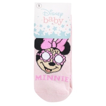 Disney Minnie Mouse Children's Socks 8-10cm White-Red - buy, prices for COSMOS - photo 1