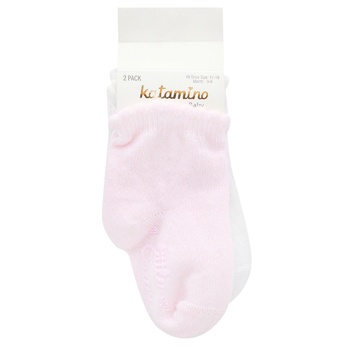 Katamino Children's Socks for Girls 0-6months 2 Pairs - buy, prices for - photo 1