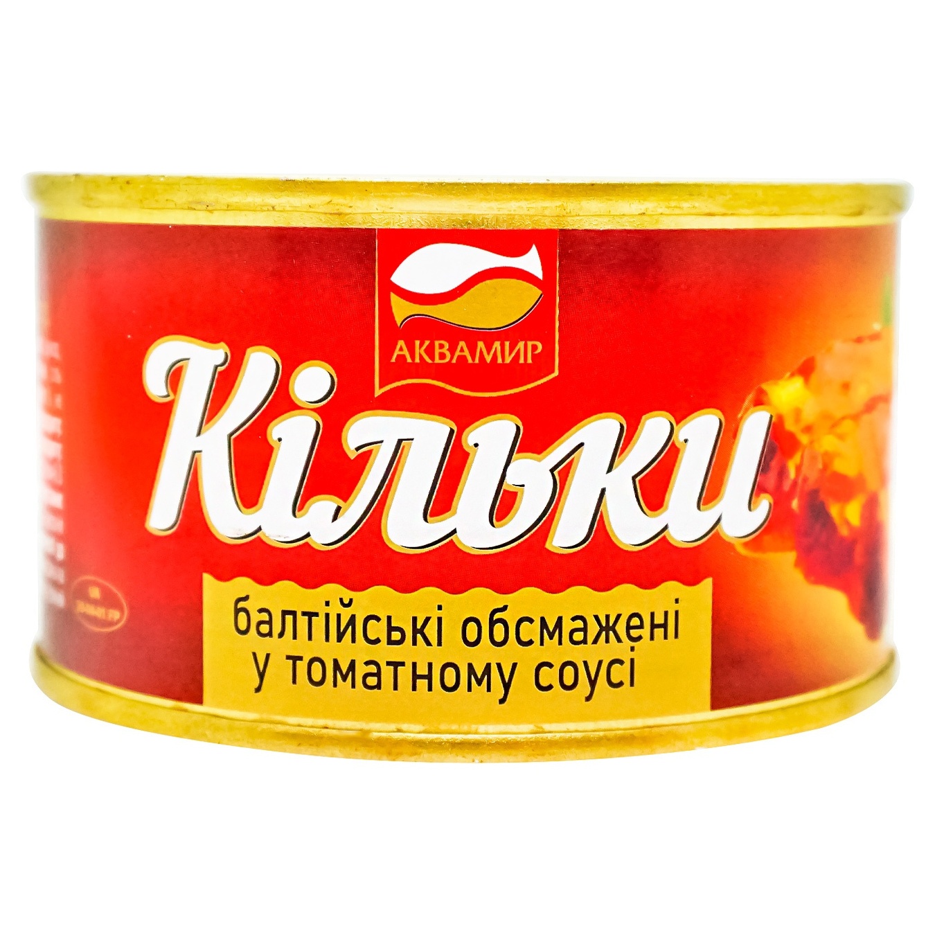 

Килька Аквамир балтийская обжаренная №5 ж/б 230г