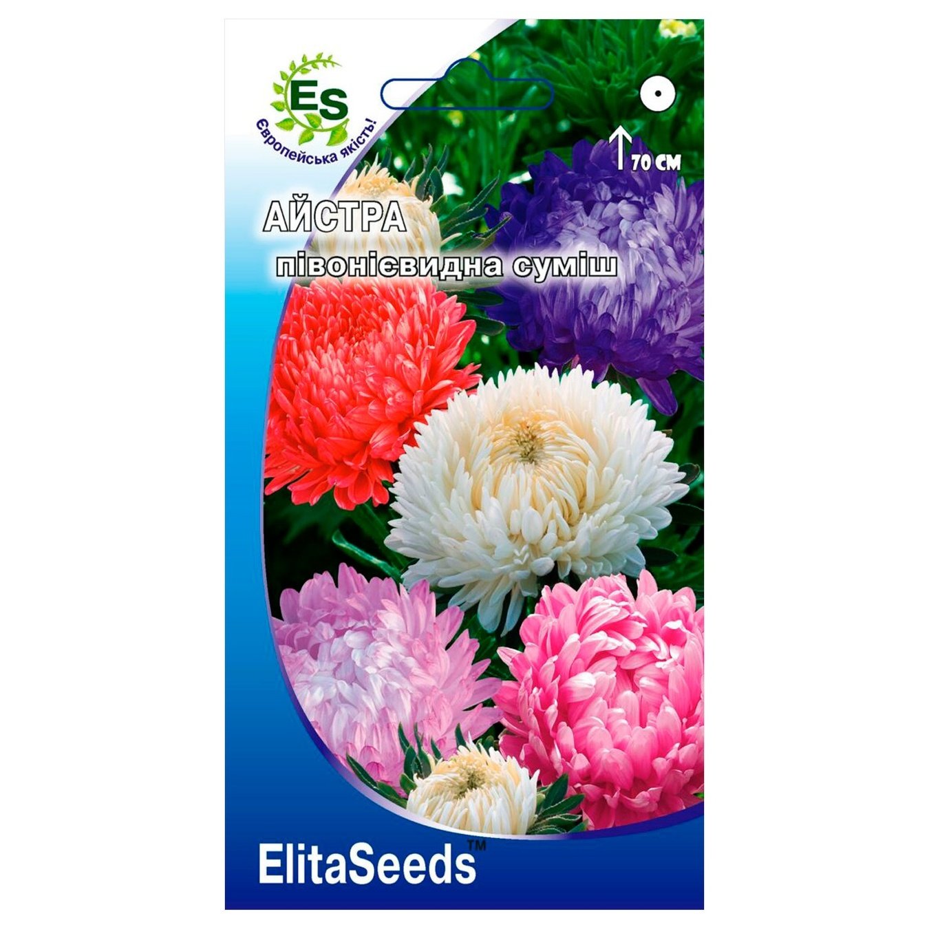 

Семена Elita Seeds Астра пионообразная смесь 0,2г