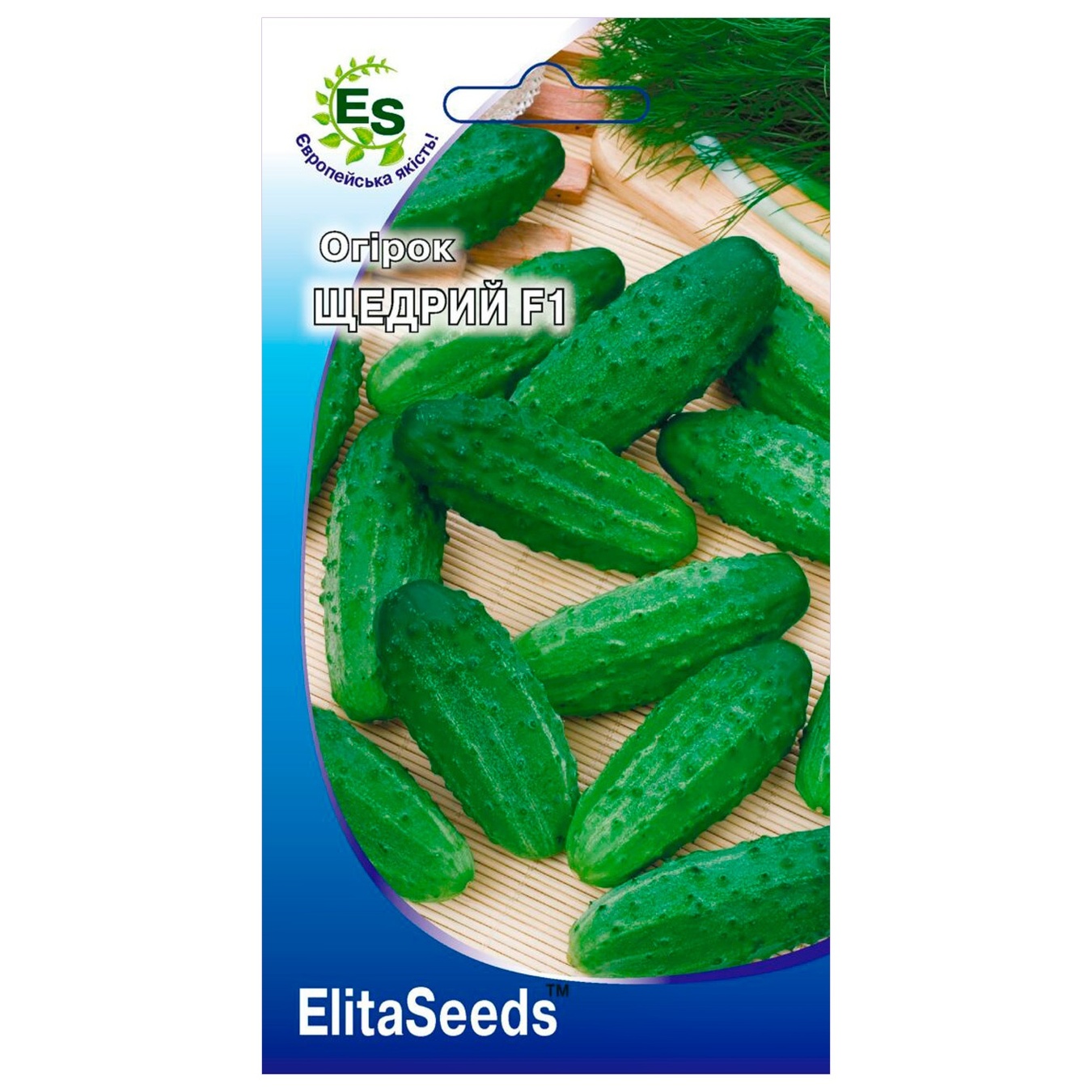 

Семена Elita Seeds Огурец Щедрый F1 20шт