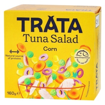 Trata with Corn And Tuna Salad 160g - buy, prices for METRO - photo 1