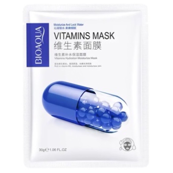 Bioaqua Fabric Mask with Vitamin B3 1pc - buy, prices for NOVUS - photo 1