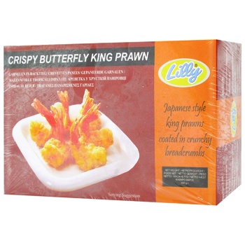 Lilly Butterfly frozen in breading shrimp 500g - buy, prices for METRO - photo 1