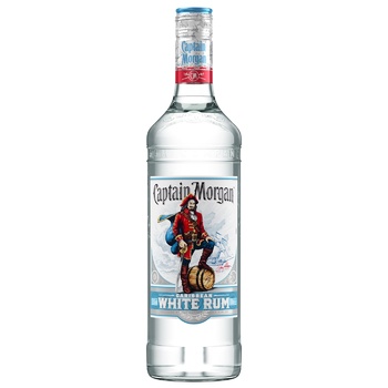 Ром Captain Morgan White 37,5% 0,7л - купить, цены на Auchan - фото 1