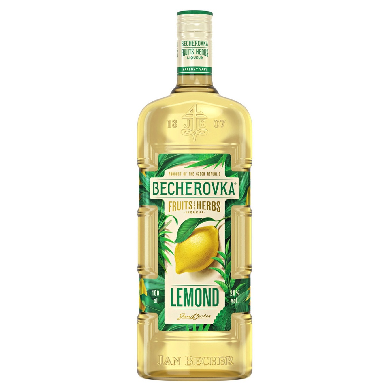

Ликерная настойка на травах Becherovka Lemond 20% 1л