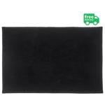 Actuel Bathroom Black Carpet 50*80cm