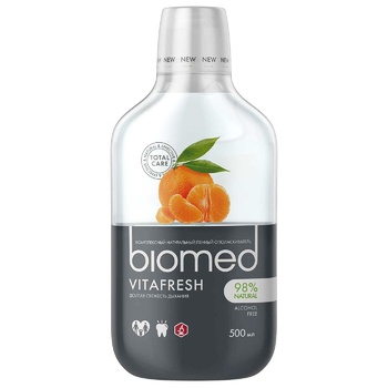 BioMed Vitafresh Bacterial And Caries Protection Oral Rinse Aid 500ml