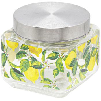 Galleryglass Lemon Glass Storage Jar 800ml - buy, prices for Auchan - photo 1