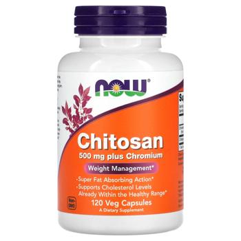 Now Foods Chitosan 500mg 120 capsules - buy, prices for Biotus - photo 1