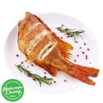 Морской окунь гриль