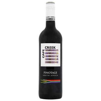 Вино Cape Creek Pinotage красное сухое 12,5% 0,75л - купить, цены на За Раз - фото 1