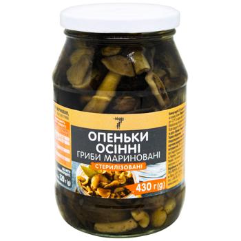 Опята 7 Осенние маринованные 430г - купить, цены на КОСМОС - фото 1