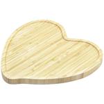 Actuel Heart Acacia Dish 25cm