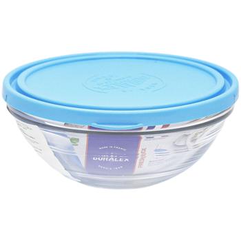 Duralex Lys Carre Round Container with Lid 17cm 970ml