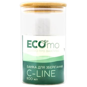 Банка для хранения Ecomo C-Line 800мл - купить, цены на METRO - фото 1