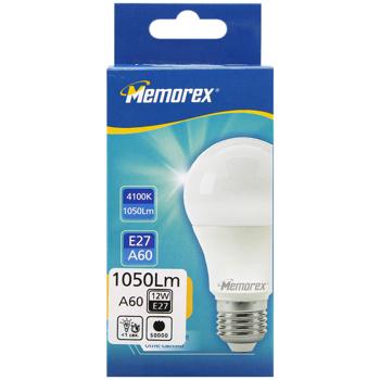 Лампа Memorex світлодіодна A60 12W E27 4100K - купити, ціни на - фото 2