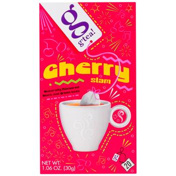 G'tea! Cherry Green and Black Tea 1.5g*20pcs - buy, prices for MegaMarket - photo 3