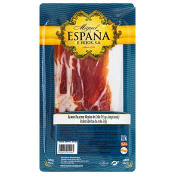 Espana Pallet Iberico de Cebo Sliced Jamon 50g - buy, prices for Auchan - photo 1
