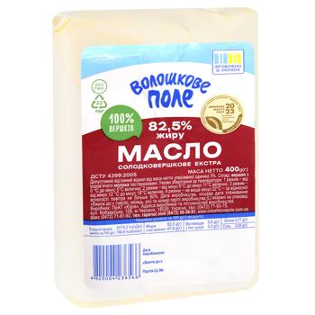 Масло Волошкове Поле сладкосливочное экстра 82,5% 400г - купить, цены на ULTRAMARKET - фото 2