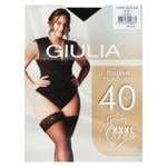 Чулки Giulia Positive Hold-ups 40 Den р.7 Nero