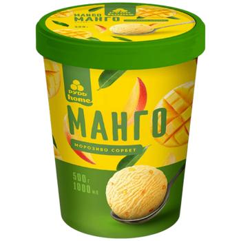 Морозиво Рудь Манго сорбет 500г - купити, ціни на Ідеал - фото 1