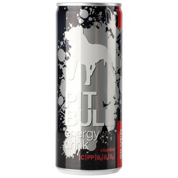 Pit Bull Silver Energy Drink 250ml - buy, prices for Epicentr FOOD - photo 1
