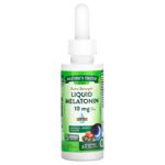 Мелатонін, Liquid Melatonin, Nature's Truth, рідкий, смак ягід, 10 мг, 59 мл