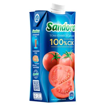 Sandora Tomato Juice with Salt 0.5l - buy, prices for - photo 2
