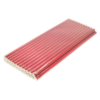 Paper Straws Red for Drinks 25pcs - buy, prices for - photo 2