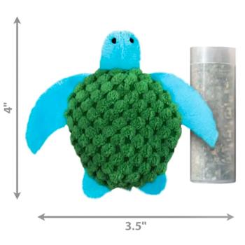 Kong Refillables Turtle Cat Toy with Catnip 10.2x8.9cm - buy, prices for MasterZoo - photo 3