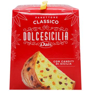 Панеттоне Dais Dolcesicilia Традиционный 500г - купить, цены на - фото 2