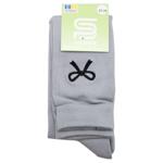 Premier Socks Teenage Knee Highs With Bow Embroidery s.22-24 Light Grey