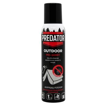 Аерозоль від укусів комарів і кліщів Predator Outdoor 150мл - купити, ціни на NOVUS - фото 1