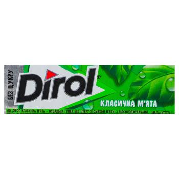 Жевательная резинка Dirol Классическая мята 14г - купить, цены на - фото 2