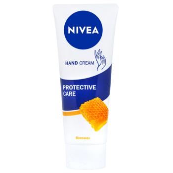 Крем для рук Nivea Защита и нежность 75мл - купить, цены на КОСМОС - фото 1